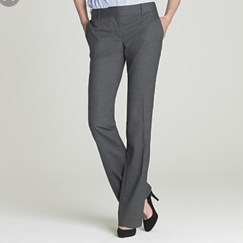 J. Crew 1035 Trouser in Bi-Stretch Italian Wool